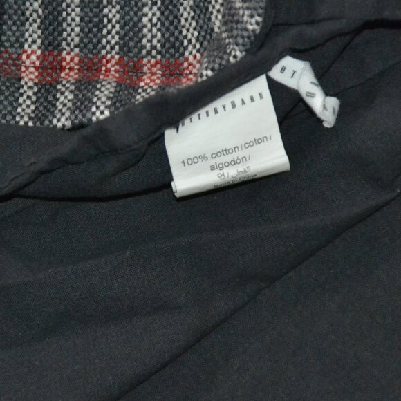 1 Pottery Barn Carson Plaid EURO Sham Gray Red White Yellow 100% Cotton - Picture 5 of 6